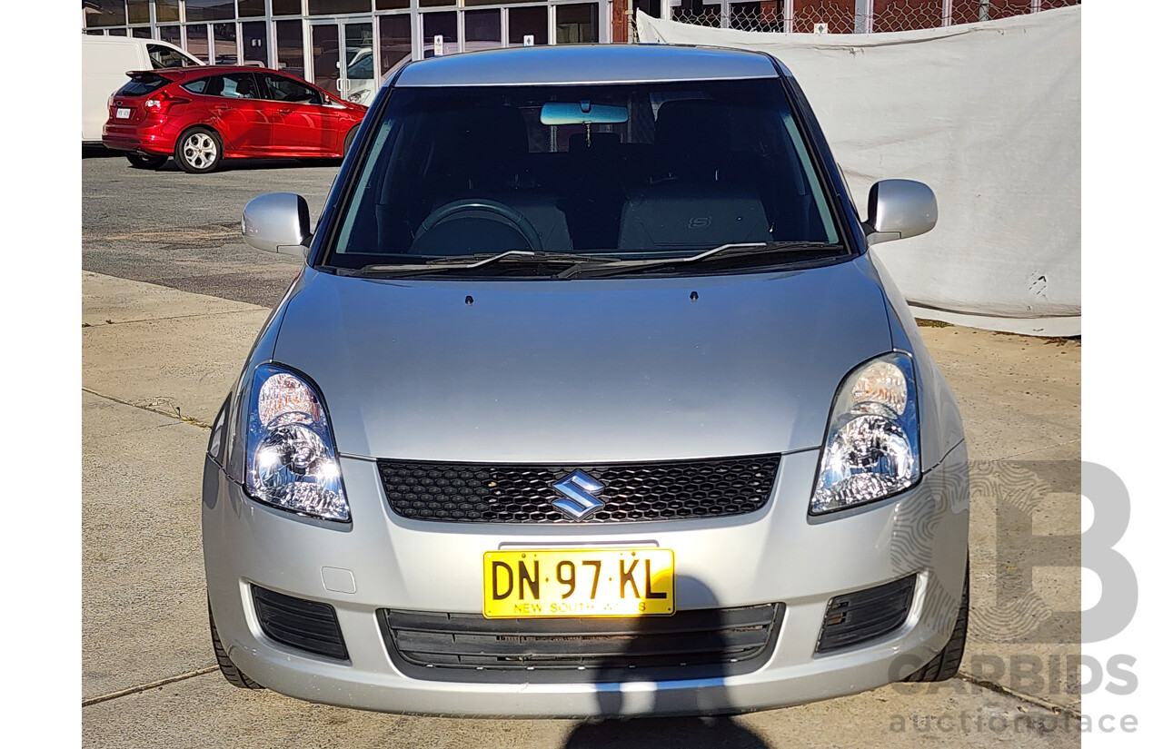 9/2009 Suzuki Swift  EZ 07 UPDATE 5d Hatchback Silver 1.5L