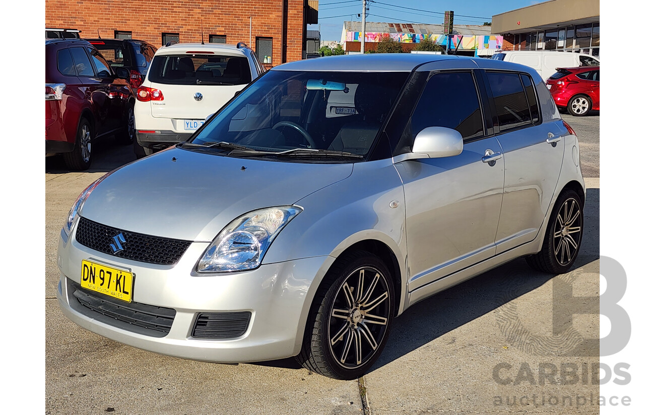 9/2009 Suzuki Swift  EZ 07 UPDATE 5d Hatchback Silver 1.5L