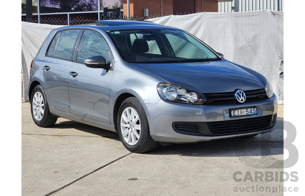 6/2009 Volkswagen Golf 90 TSI Trendline 1K 6TH GEN 5d Hatchback Grey 1.4L