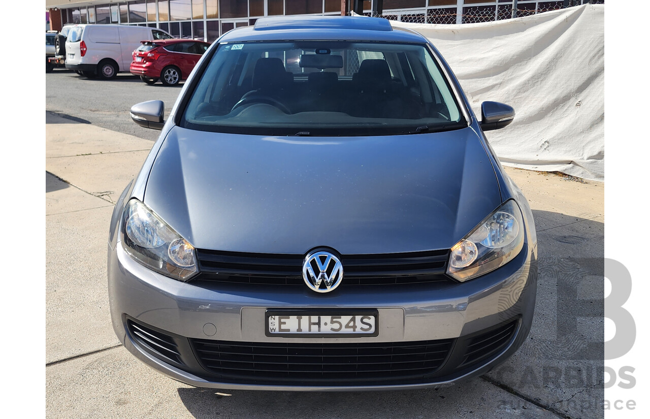 6/2009 Volkswagen Golf 90 TSI Trendline 1K 6TH GEN 5d Hatchback Grey 1.4L