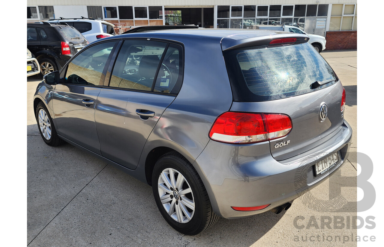6/2009 Volkswagen Golf 90 TSI Trendline 1K 6TH GEN 5d Hatchback Grey 1.4L