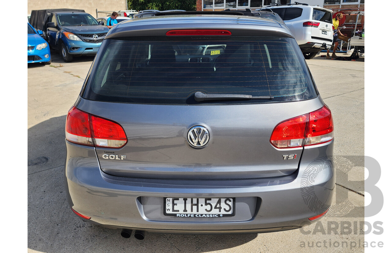 6/2009 Volkswagen Golf 90 TSI Trendline 1K 6TH GEN 5d Hatchback Grey 1.4L