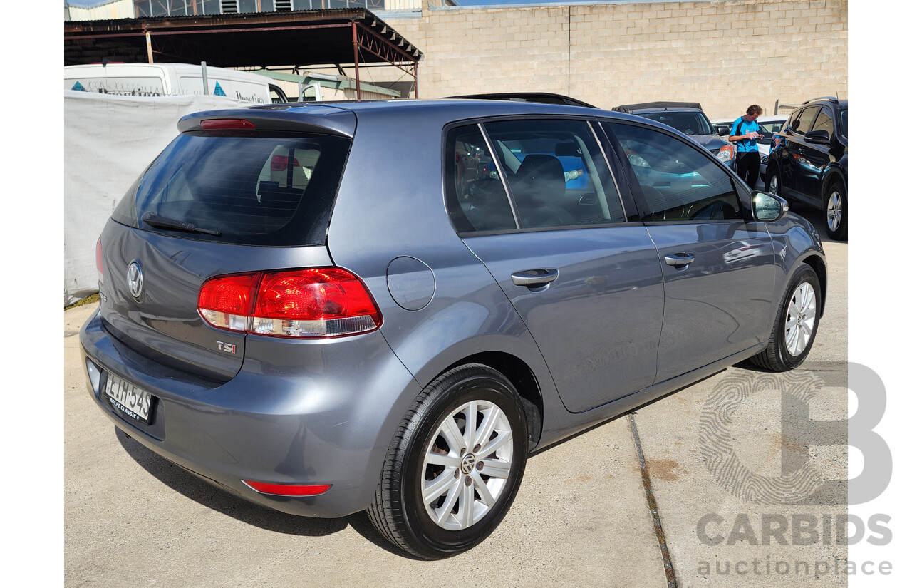 6/2009 Volkswagen Golf 90 TSI Trendline 1K 6TH GEN 5d Hatchback Grey 1.4L
