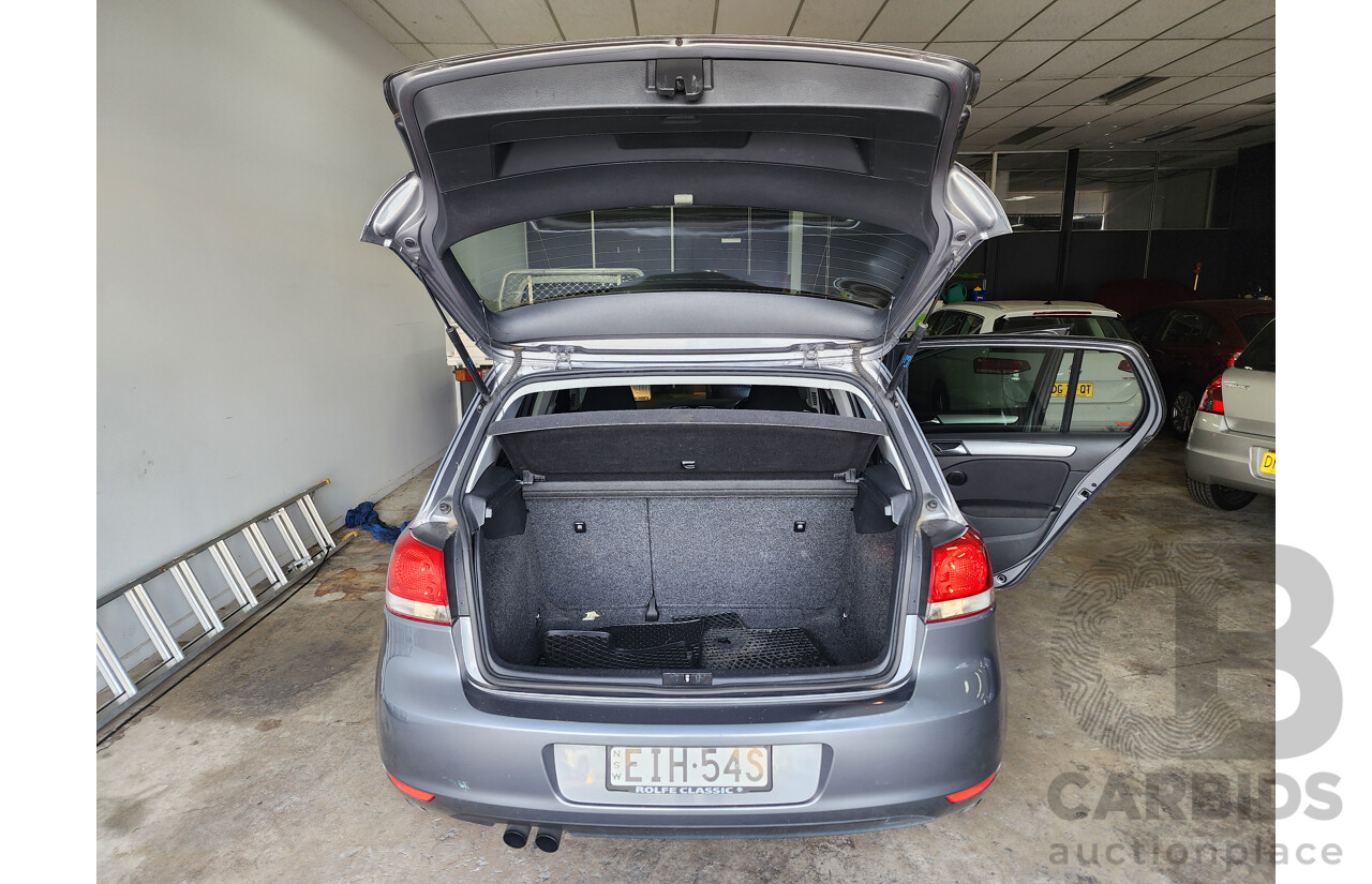 6/2009 Volkswagen Golf 90 TSI Trendline 1K 6TH GEN 5d Hatchback Grey 1.4L