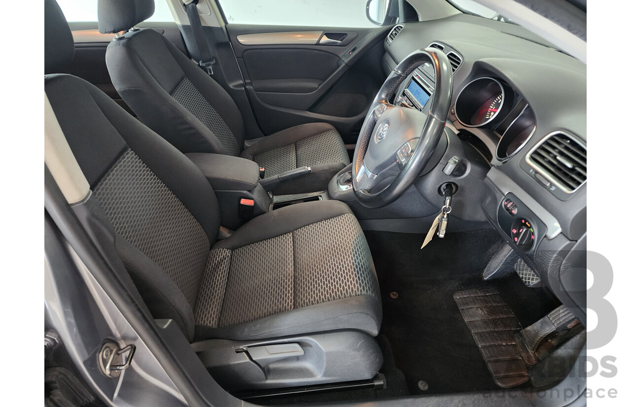 6/2009 Volkswagen Golf 90 TSI Trendline 1K 6TH GEN 5d Hatchback Grey 1.4L