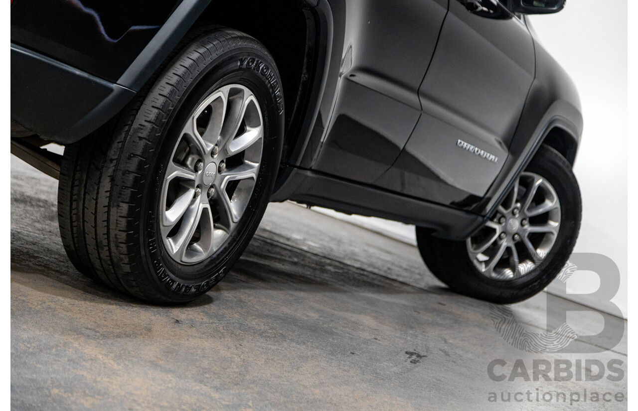 2/2014 Jeep Grand Cherokee Laredo (4x4) WK MY14 4d Wagon Black Turbo Diesel 3.0L