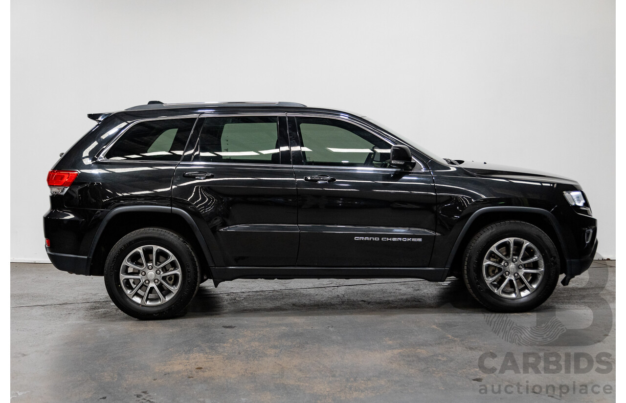 2/2014 Jeep Grand Cherokee Laredo (4x4) WK MY14 4d Wagon Black Turbo Diesel 3.0L