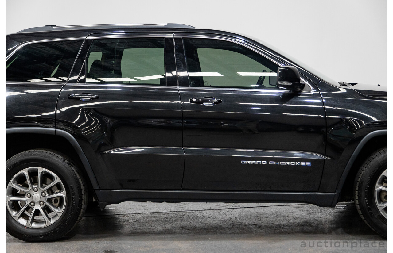 2/2014 Jeep Grand Cherokee Laredo (4x4) WK MY14 4d Wagon Black Turbo Diesel 3.0L
