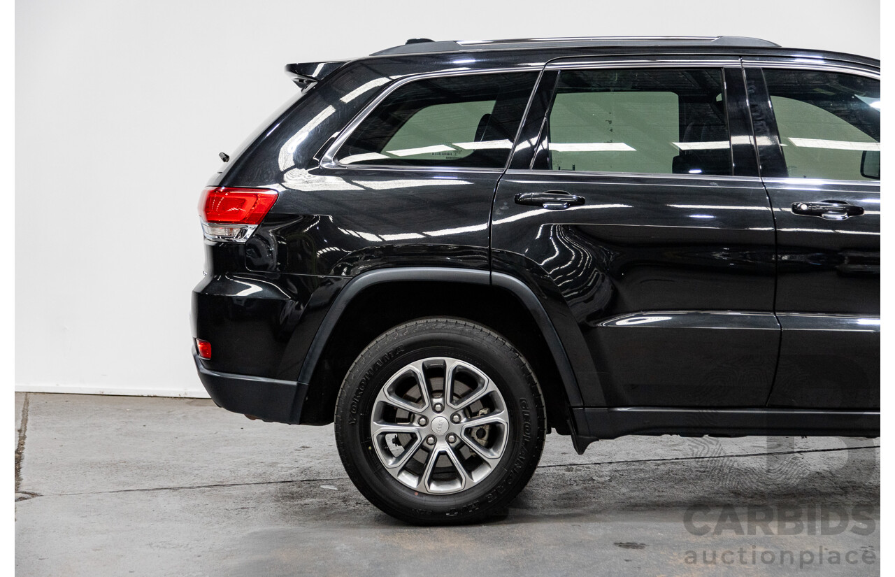 2/2014 Jeep Grand Cherokee Laredo (4x4) WK MY14 4d Wagon Black Turbo Diesel 3.0L