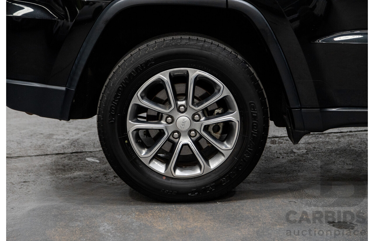 2/2014 Jeep Grand Cherokee Laredo (4x4) WK MY14 4d Wagon Black Turbo Diesel 3.0L