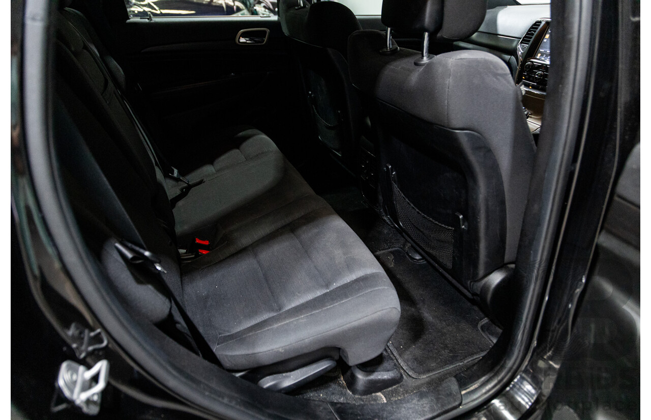 2/2014 Jeep Grand Cherokee Laredo (4x4) WK MY14 4d Wagon Black Turbo Diesel 3.0L
