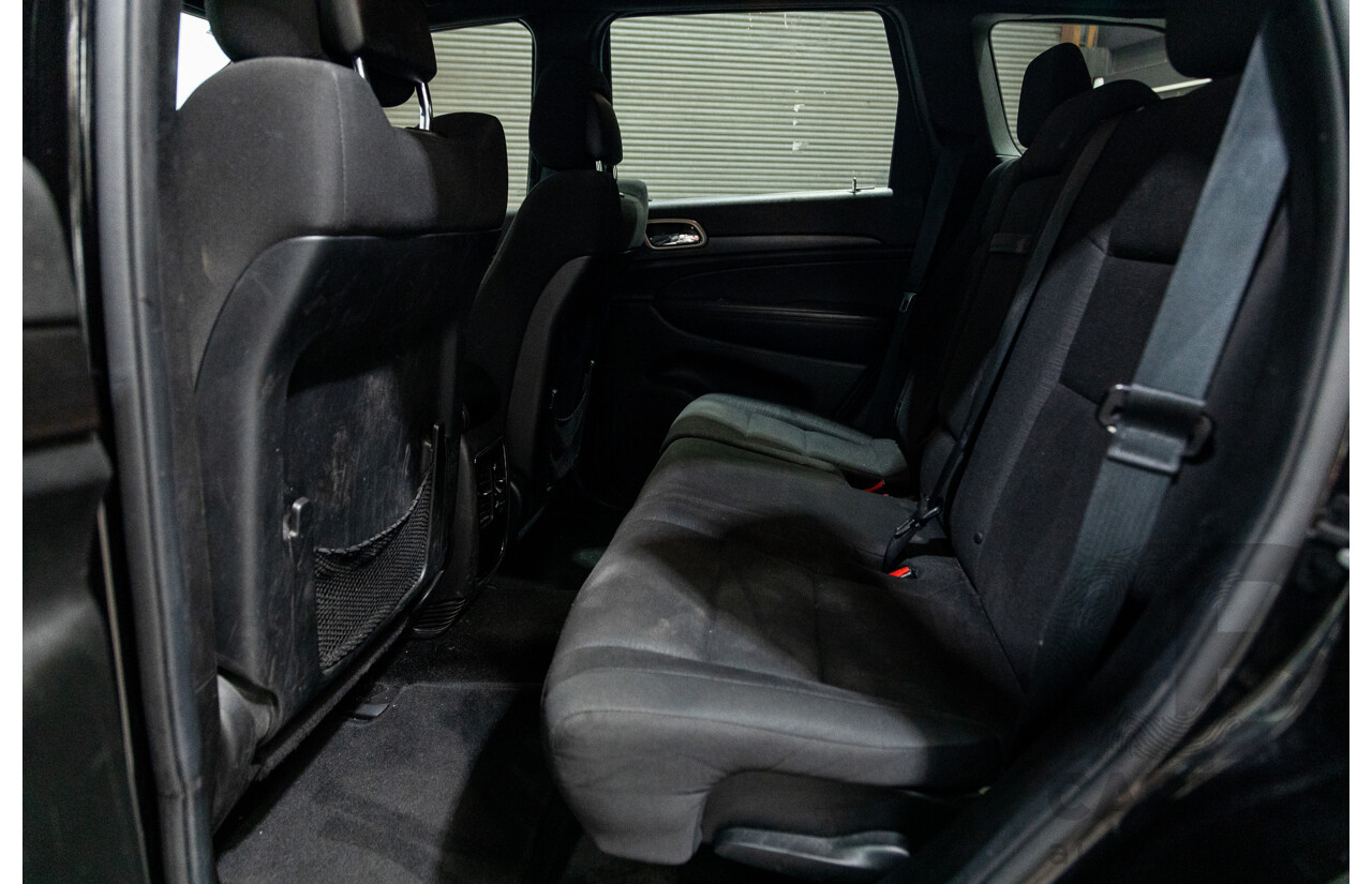 2/2014 Jeep Grand Cherokee Laredo (4x4) WK MY14 4d Wagon Black Turbo Diesel 3.0L