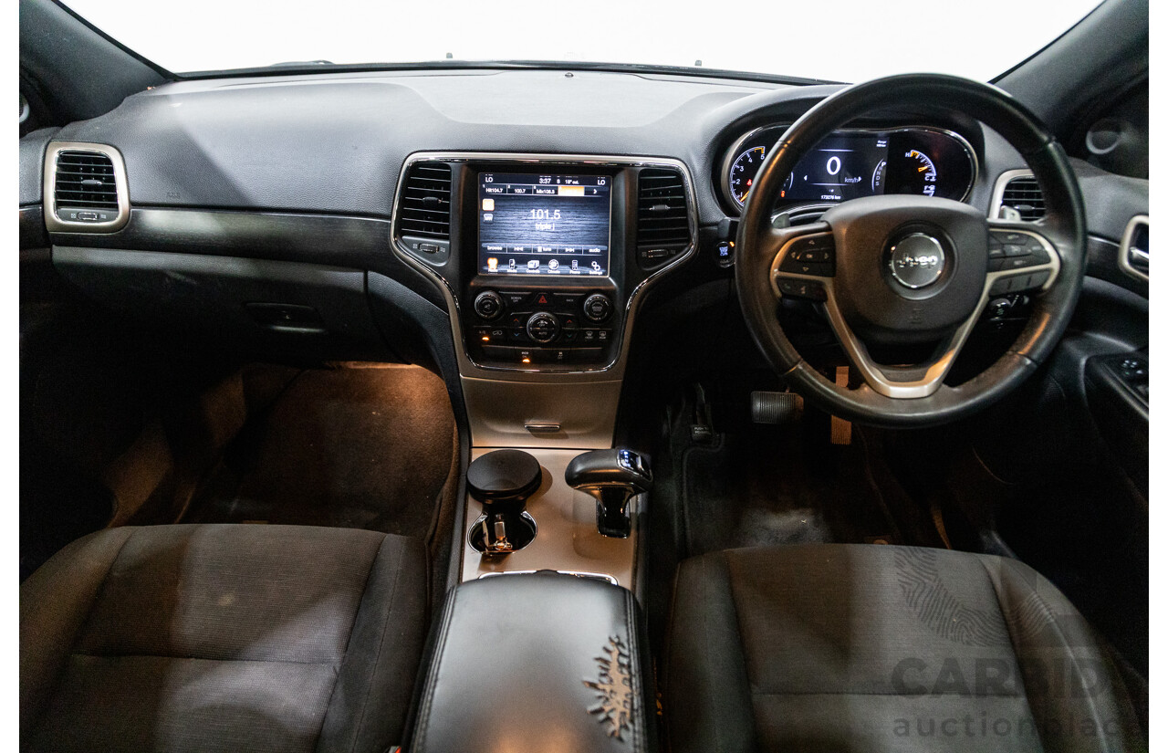 2/2014 Jeep Grand Cherokee Laredo (4x4) WK MY14 4d Wagon Black Turbo Diesel 3.0L