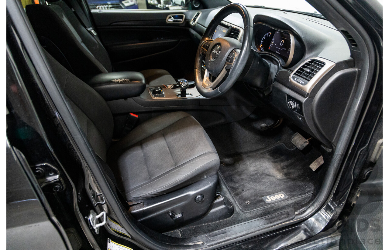 2/2014 Jeep Grand Cherokee Laredo (4x4) WK MY14 4d Wagon Black Turbo Diesel 3.0L