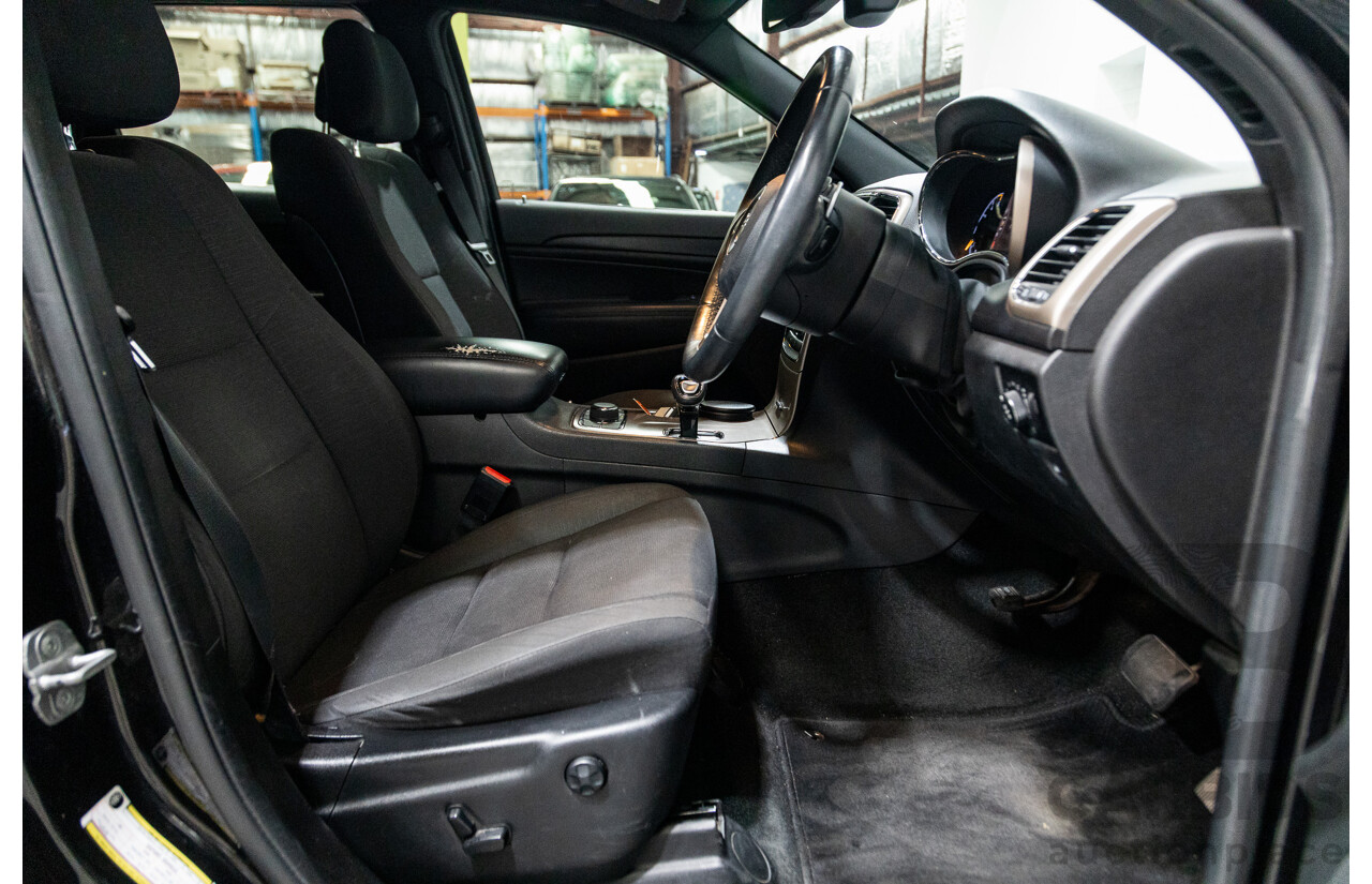 2/2014 Jeep Grand Cherokee Laredo (4x4) WK MY14 4d Wagon Black Turbo Diesel 3.0L