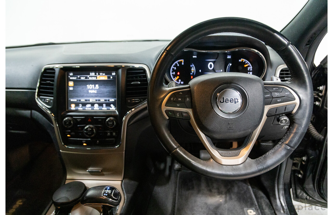 2/2014 Jeep Grand Cherokee Laredo (4x4) WK MY14 4d Wagon Black Turbo Diesel 3.0L
