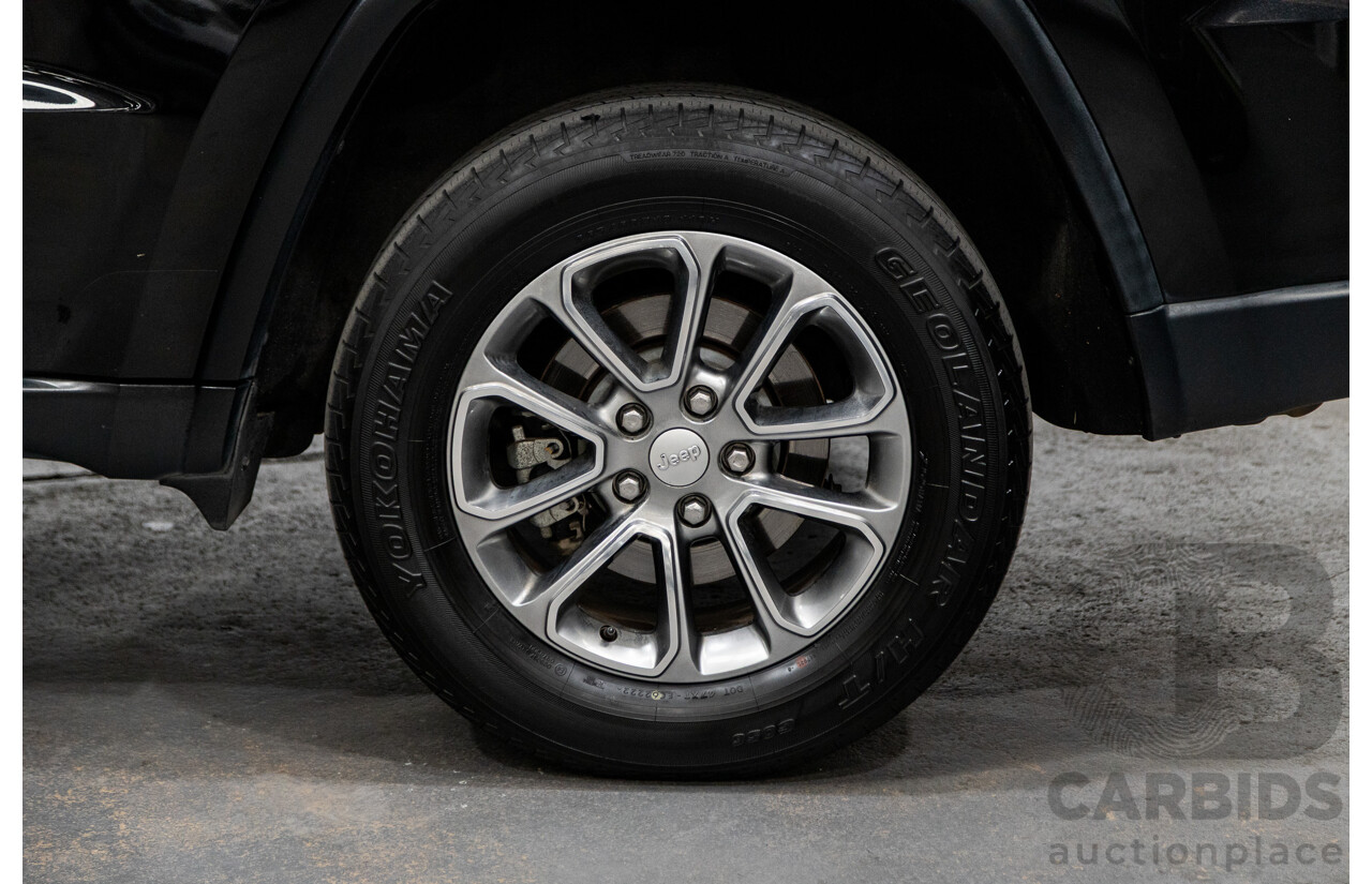 2/2014 Jeep Grand Cherokee Laredo (4x4) WK MY14 4d Wagon Black Turbo Diesel 3.0L