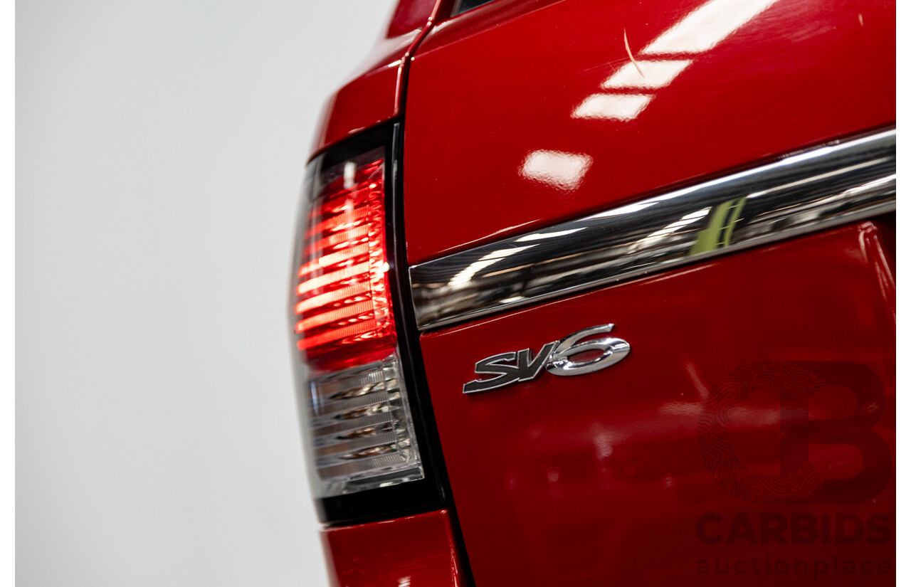 5/2012 Holden Commodore SV6 VE II MY12 4d Sportwagon Red 3.6L