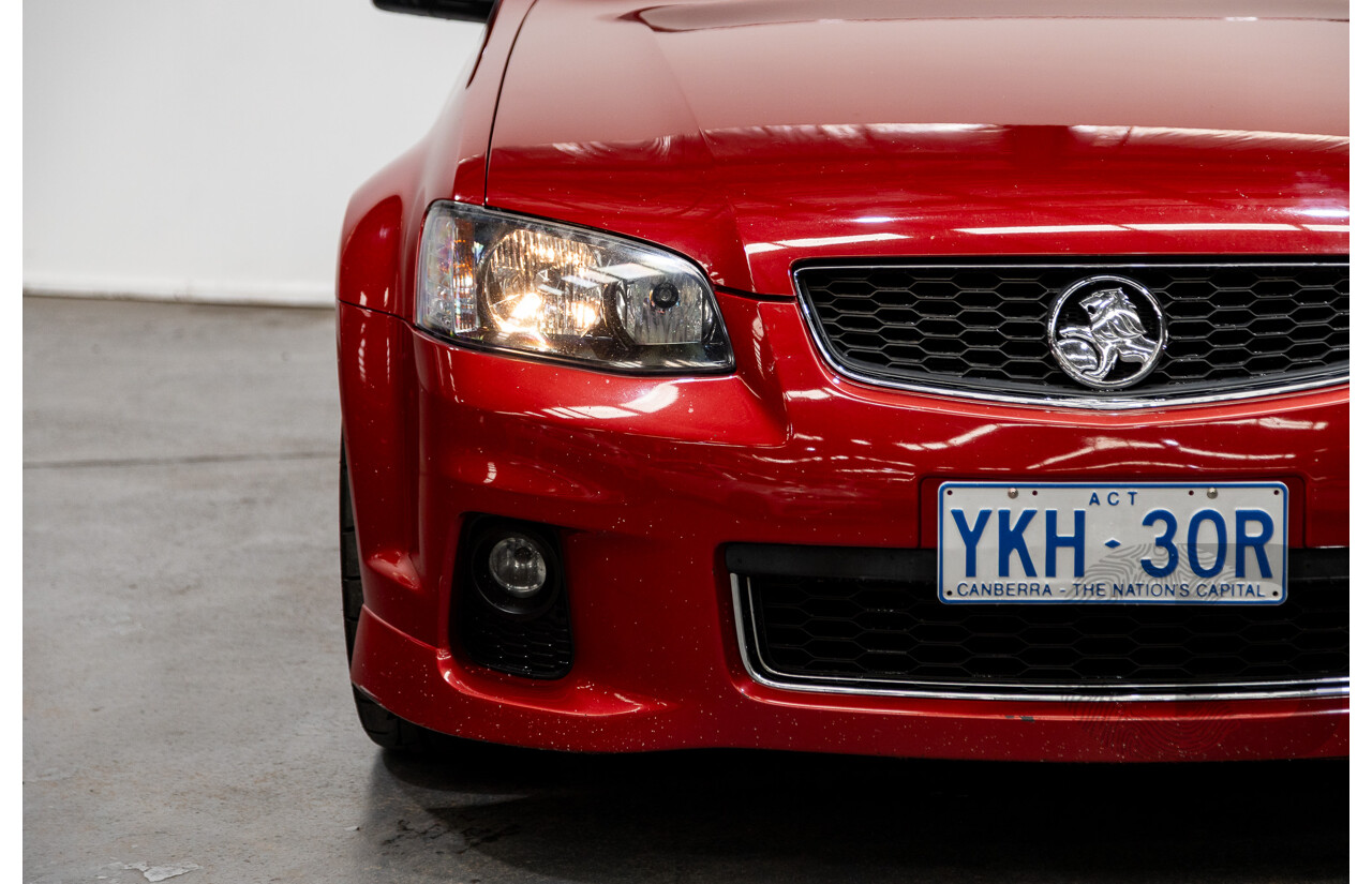 5/2012 Holden Commodore SV6 VE II MY12 4d Sportwagon Red 3.6L