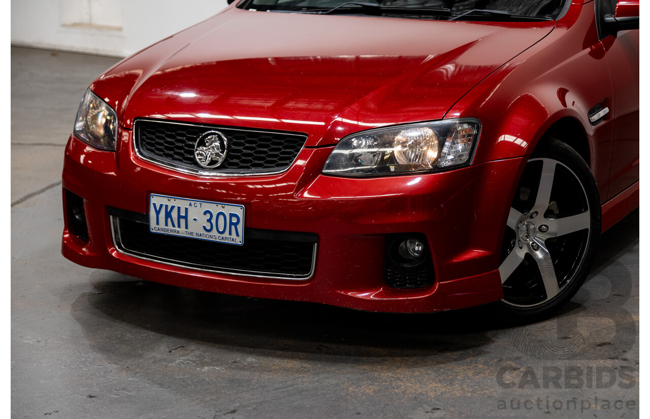 5/2012 Holden Commodore SV6 VE II MY12 4d Sportwagon Red 3.6L