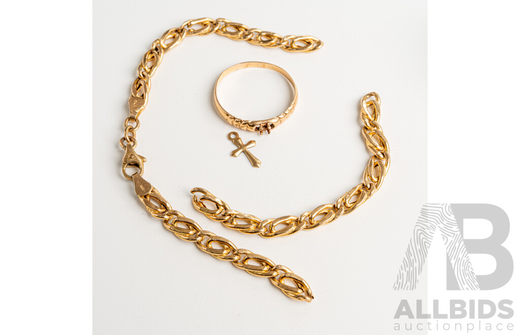 Scrap Gold - 9ct 1.55 Grams/14ct 5.78 Grams