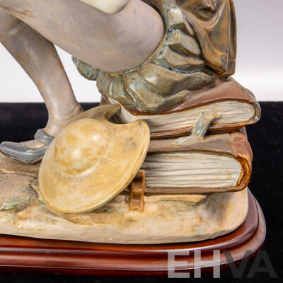 Lladro Gres Porcelain Figure 'Don Quixote Dreaming'