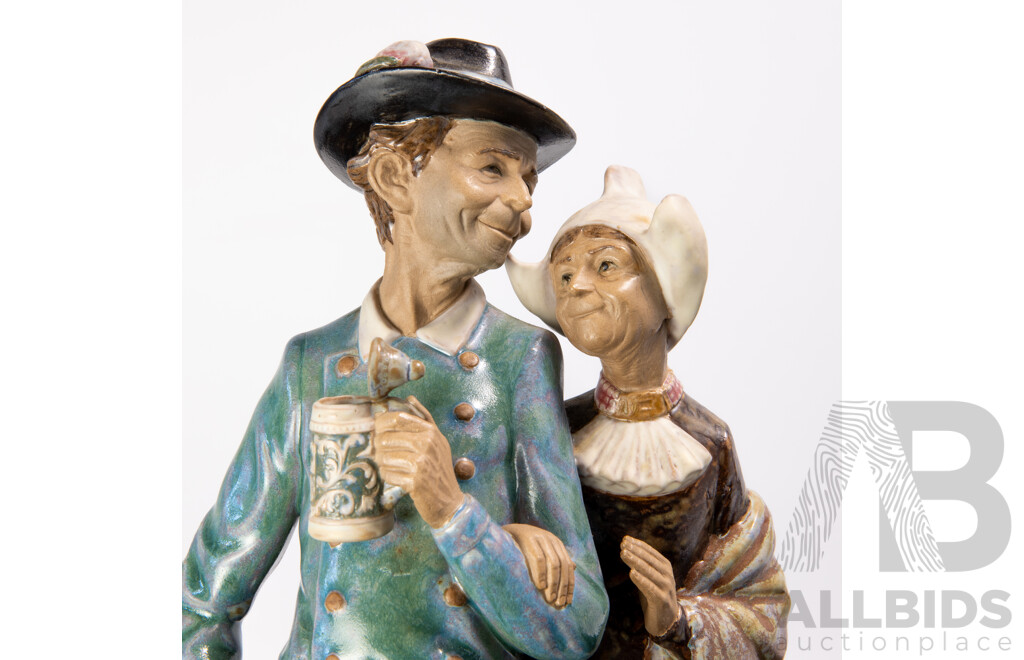 Lladro Gres Porcelain Figurine Group 'Golden Wedding'