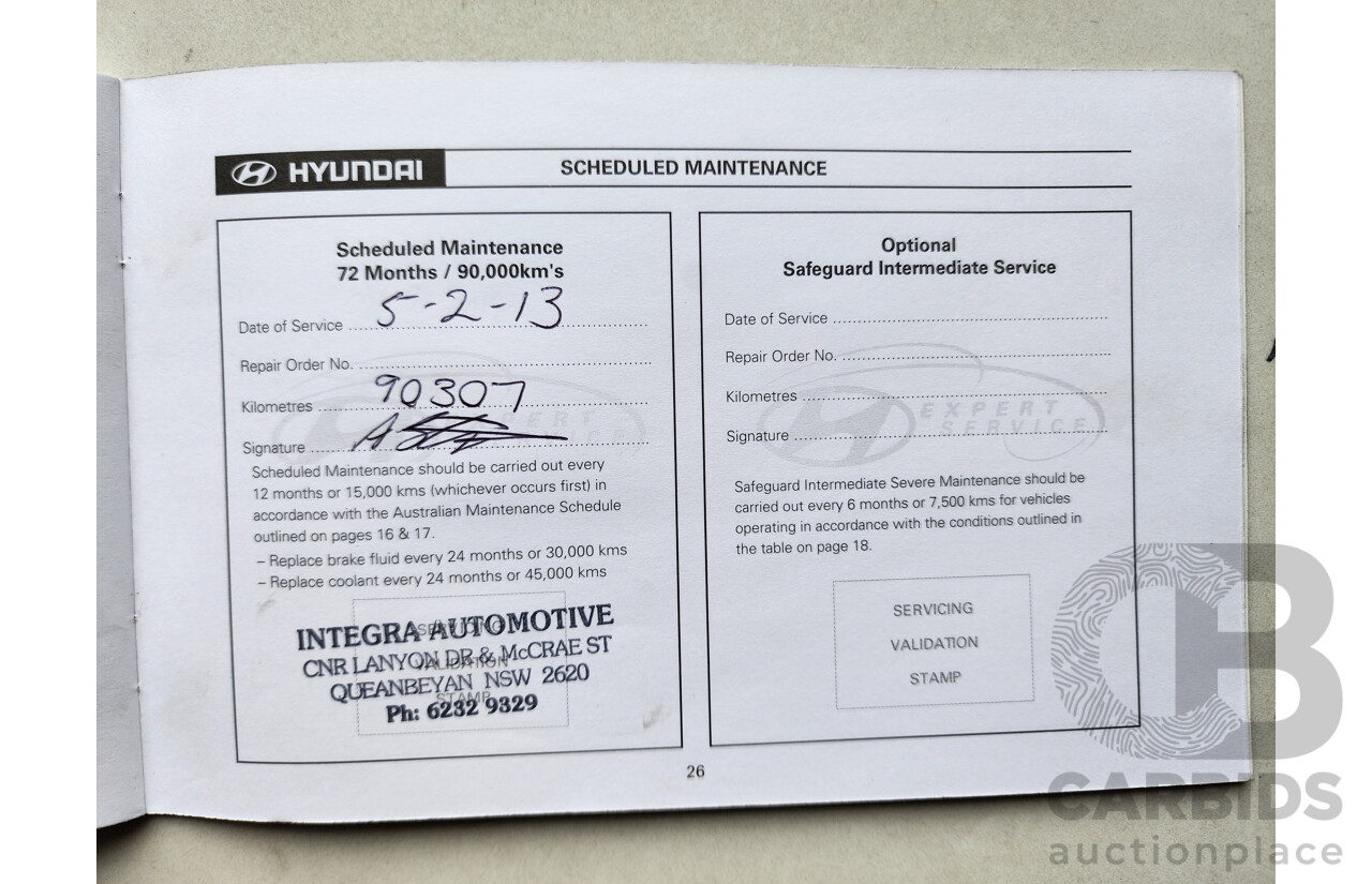 2/2009 Hyundai Tucson CITY SX 08 UPGRADE 4d Wagon Black 2.0L