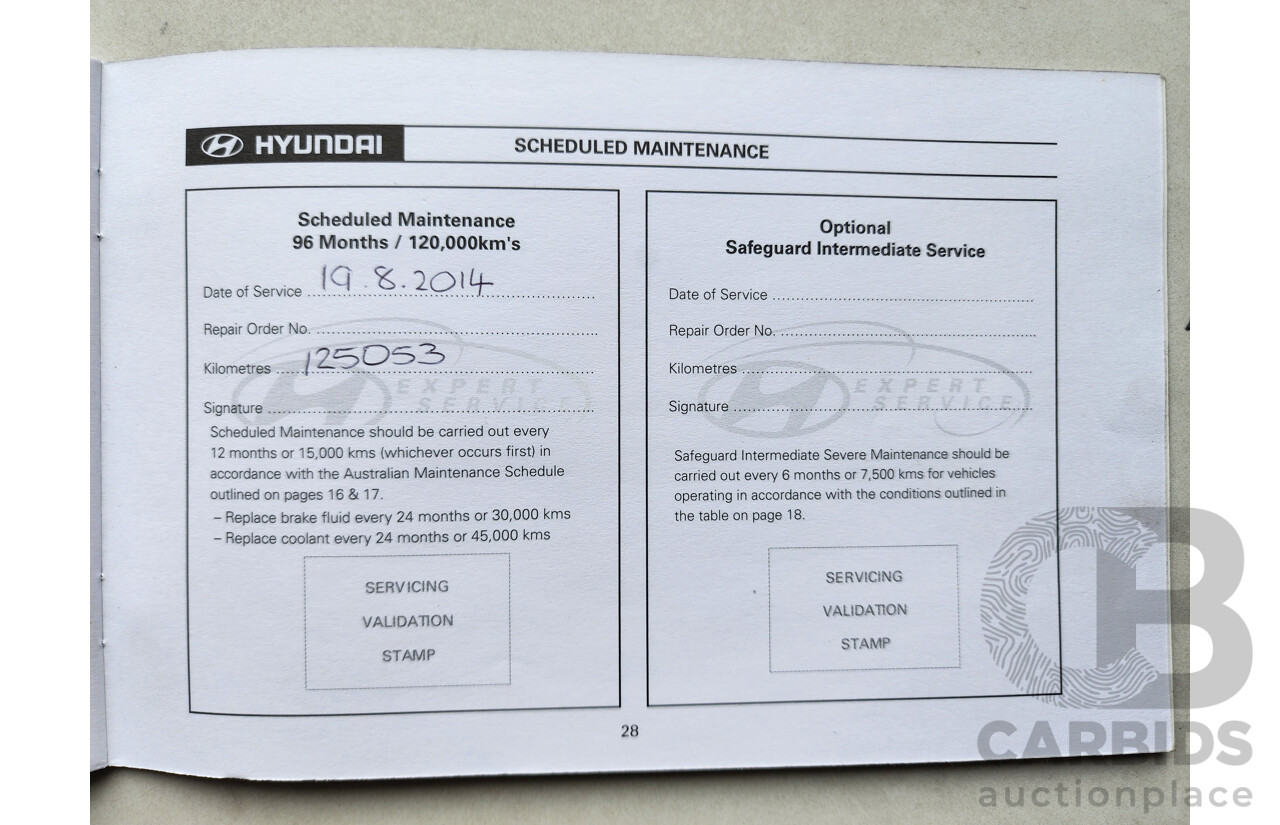 2/2009 Hyundai Tucson CITY SX 08 UPGRADE 4d Wagon Black 2.0L