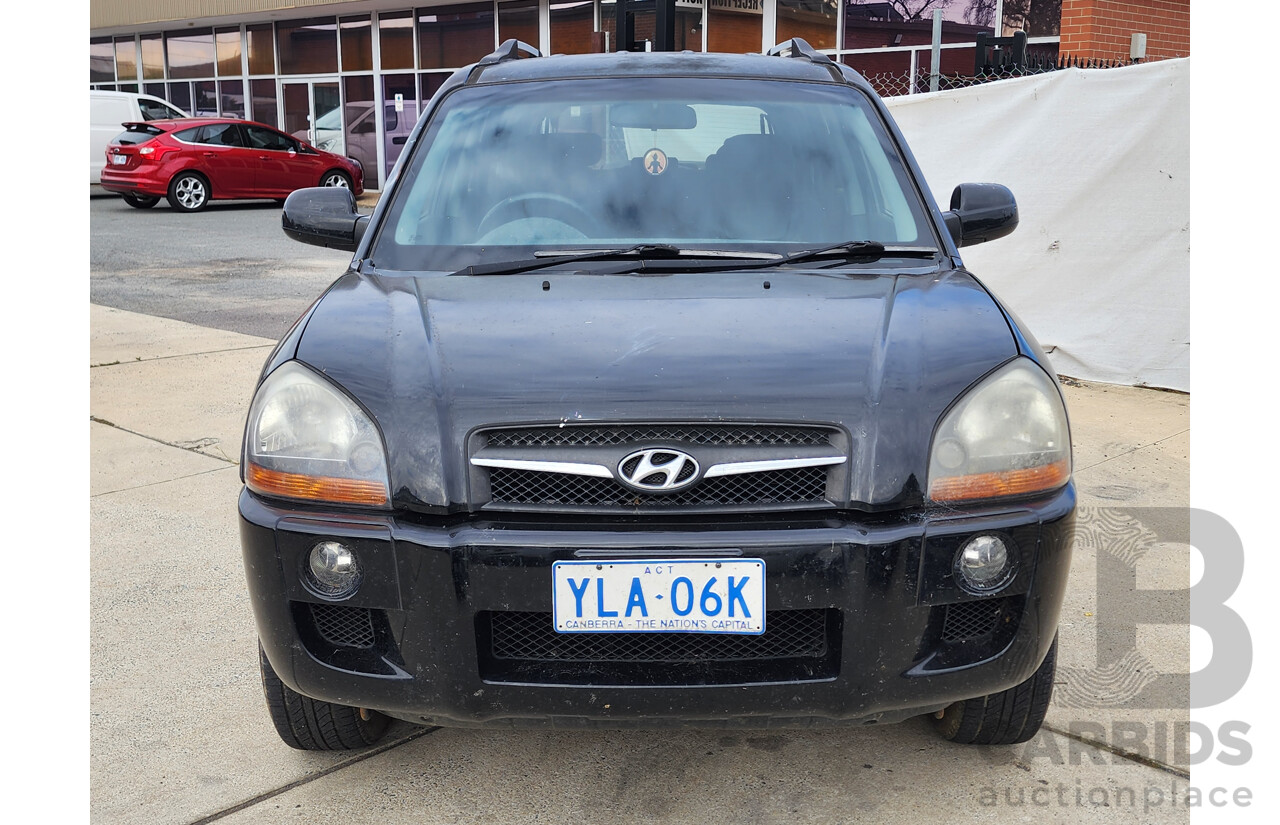 2/2009 Hyundai Tucson CITY SX 08 UPGRADE 4d Wagon Black 2.0L