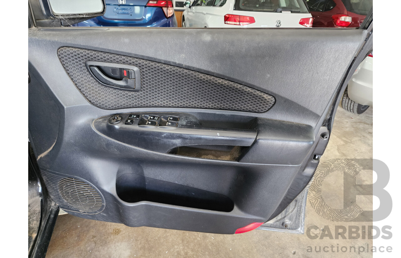 2/2009 Hyundai Tucson CITY SX 08 UPGRADE 4d Wagon Black 2.0L
