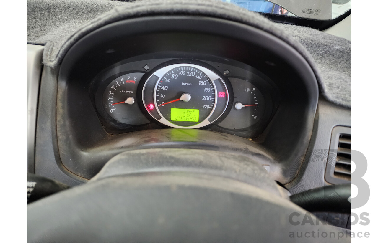 2/2009 Hyundai Tucson CITY SX 08 UPGRADE 4d Wagon Black 2.0L