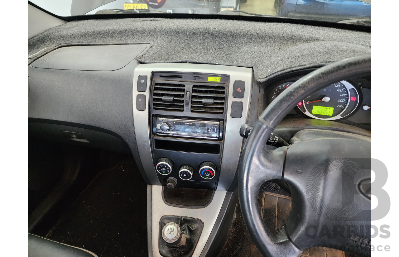 2/2009 Hyundai Tucson CITY SX 08 UPGRADE 4d Wagon Black 2.0L