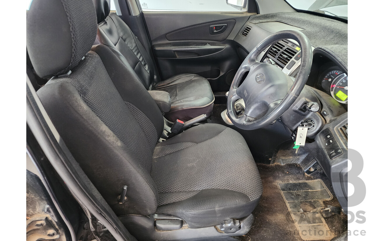 2/2009 Hyundai Tucson CITY SX 08 UPGRADE 4d Wagon Black 2.0L