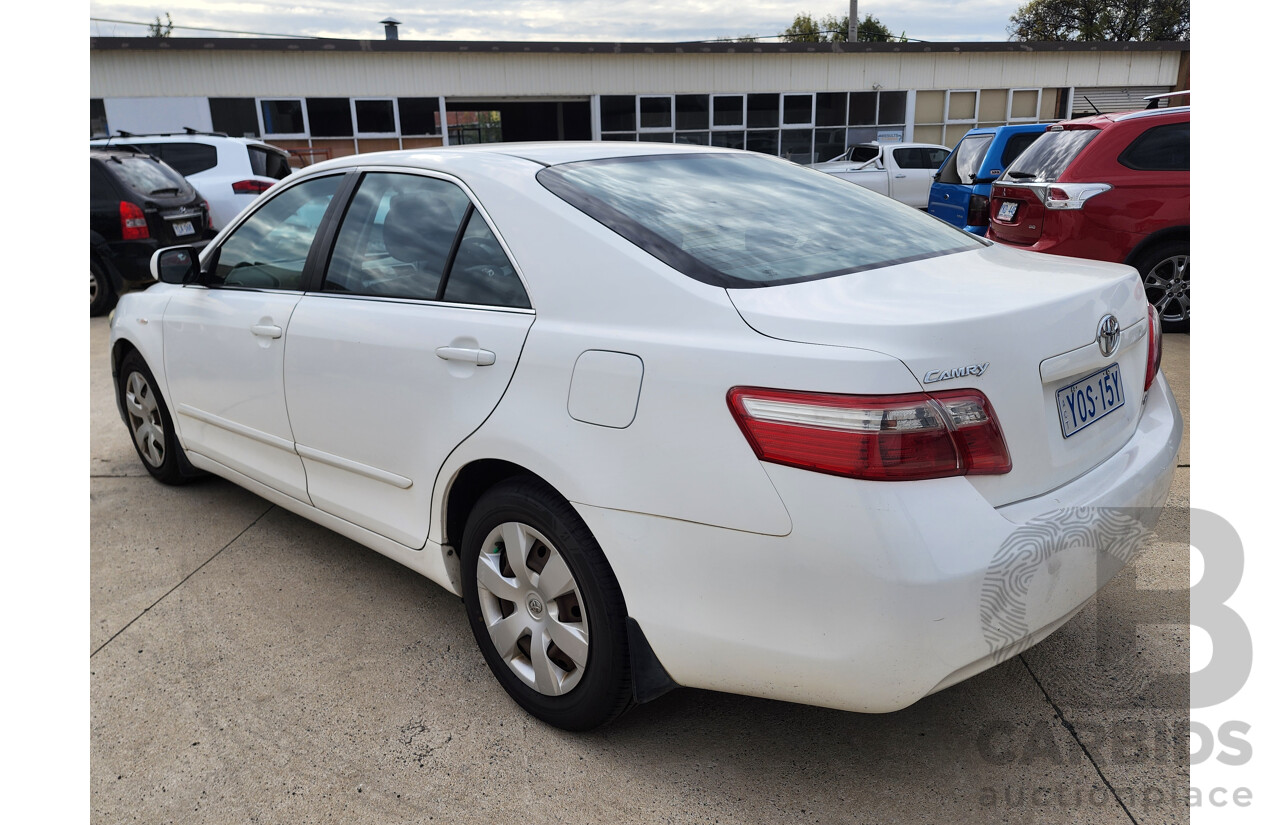10/2008 Toyota Camry Altise ACV40R 07 UPGRADE 4d Sedan White 2.4L
