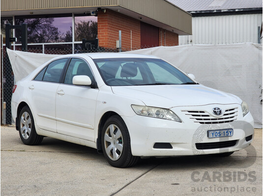 10/2008 Toyota Camry Altise ACV40R 07 UPGRADE 4d Sedan White 2.4L