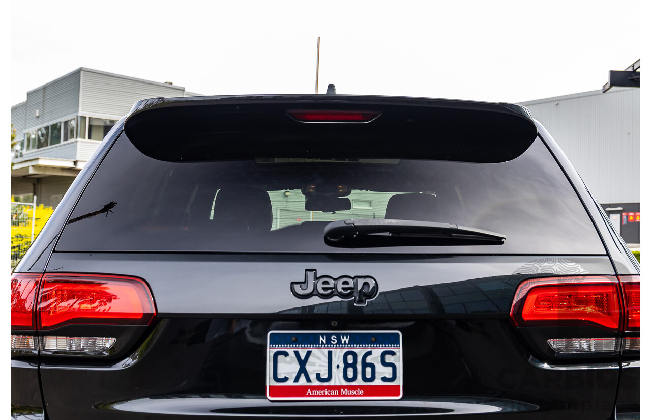 1/2015 Jeep Grand Cherokee SRT 8 (4x4) WK MY15 4d Wagon Brilliant Black Pearl Hemi V8 6.4L