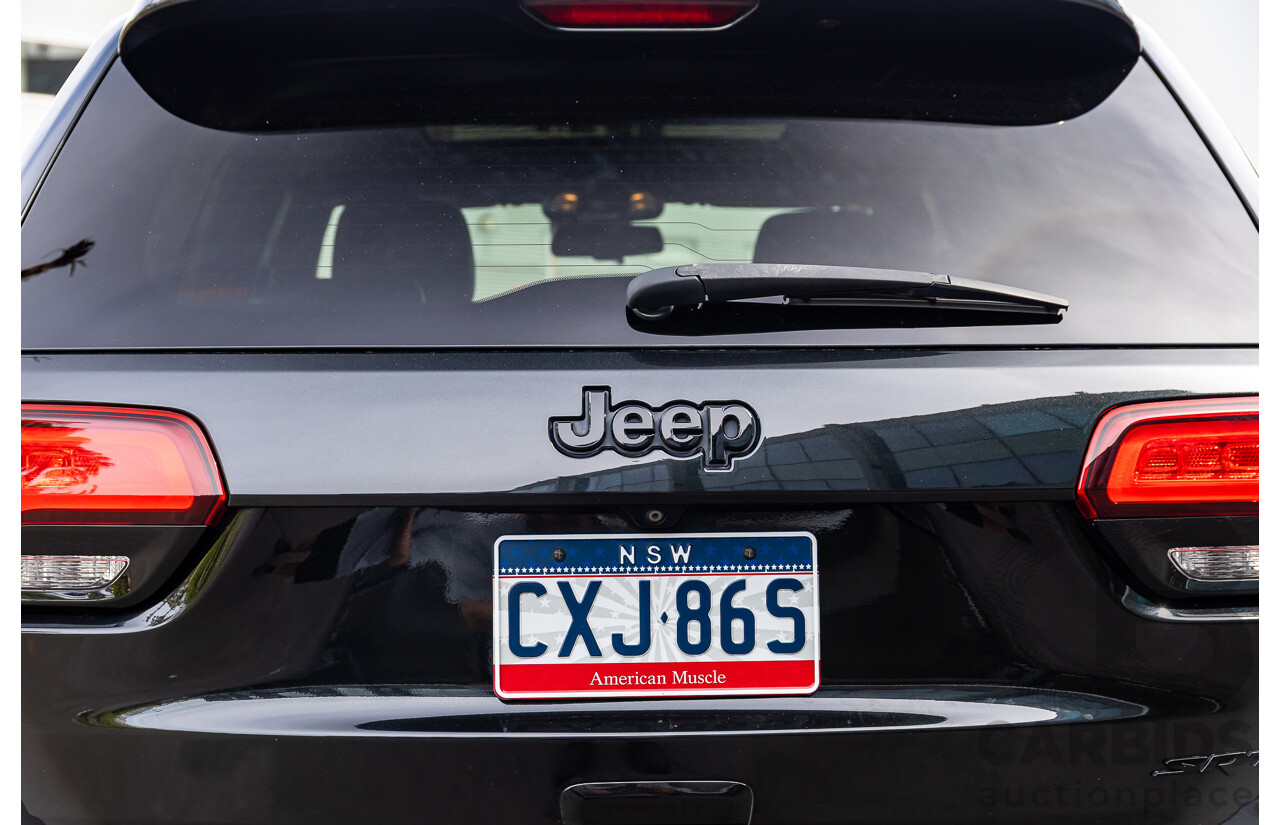 1/2015 Jeep Grand Cherokee SRT 8 (4x4) WK MY15 4d Wagon Brilliant Black Pearl Hemi V8 6.4L