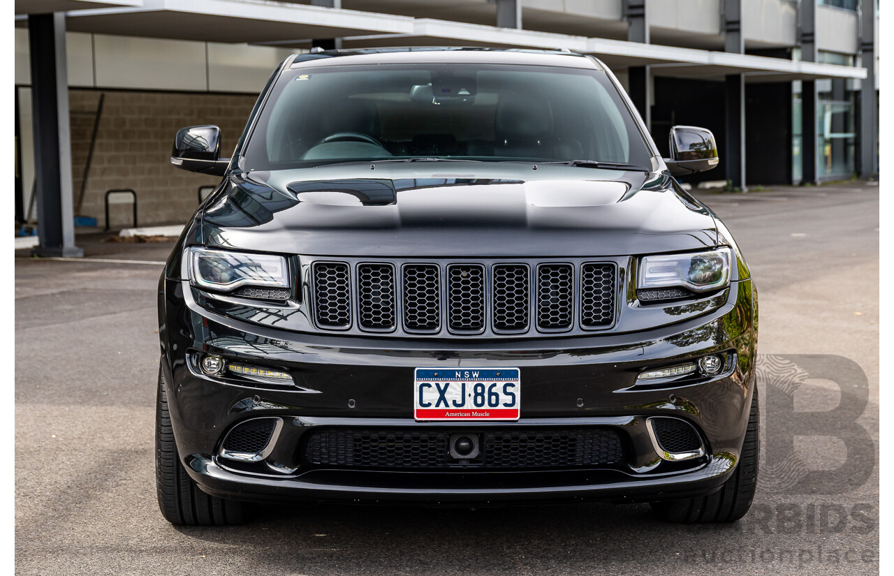 1/2015 Jeep Grand Cherokee SRT 8 (4x4) WK MY15 4d Wagon Brilliant Black Pearl Hemi V8 6.4L