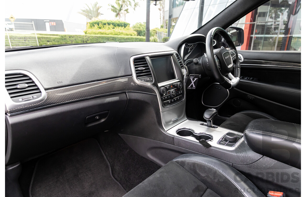 1/2015 Jeep Grand Cherokee SRT 8 (4x4) WK MY15 4d Wagon Brilliant Black Pearl Hemi V8 6.4L