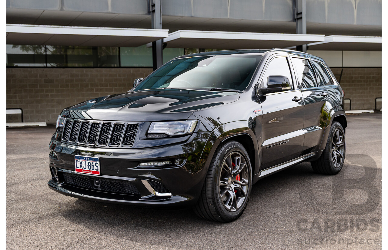 1/2015 Jeep Grand Cherokee SRT 8 (4x4) WK MY15 4d Wagon Brilliant Black Pearl Hemi V8 6.4L