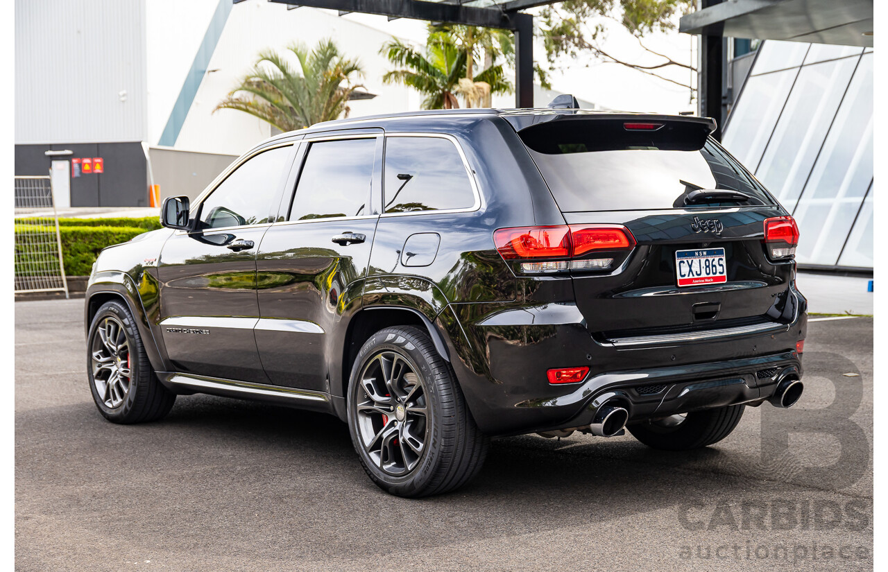 1/2015 Jeep Grand Cherokee SRT 8 (4x4) WK MY15 4d Wagon Brilliant Black Pearl Hemi V8 6.4L