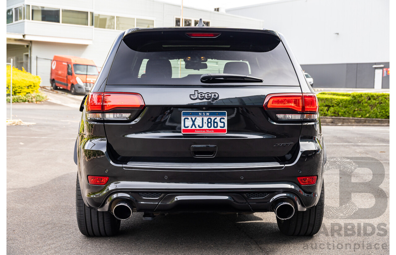 1/2015 Jeep Grand Cherokee SRT 8 (4x4) WK MY15 4d Wagon Brilliant Black Pearl Hemi V8 6.4L