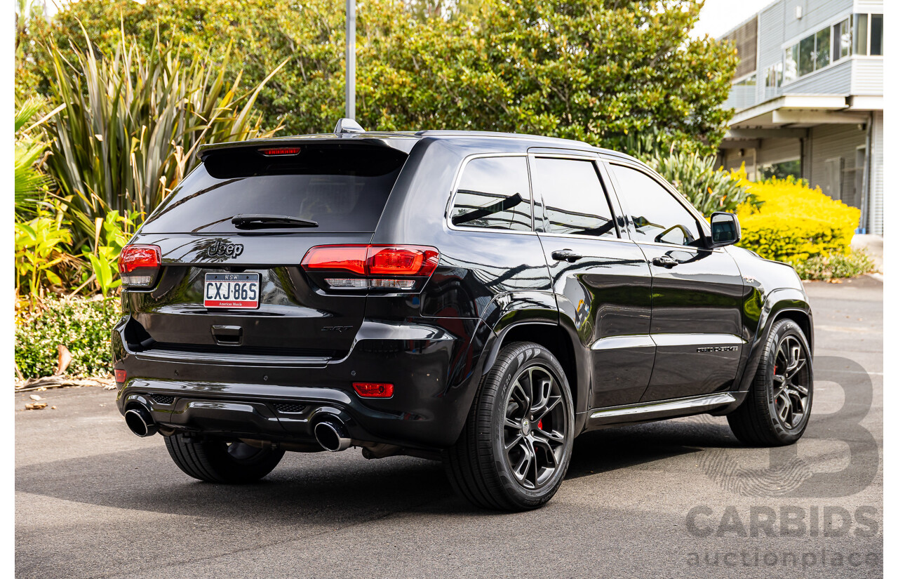 1/2015 Jeep Grand Cherokee SRT 8 (4x4) WK MY15 4d Wagon Brilliant Black Pearl Hemi V8 6.4L