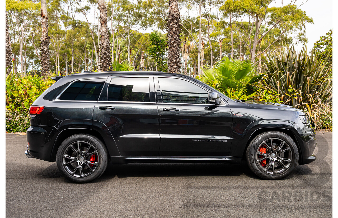 1/2015 Jeep Grand Cherokee SRT 8 (4x4) WK MY15 4d Wagon Brilliant Black Pearl Hemi V8 6.4L