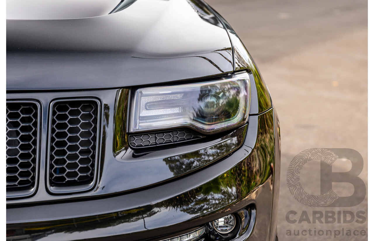 1/2015 Jeep Grand Cherokee SRT 8 (4x4) WK MY15 4d Wagon Brilliant Black Pearl Hemi V8 6.4L