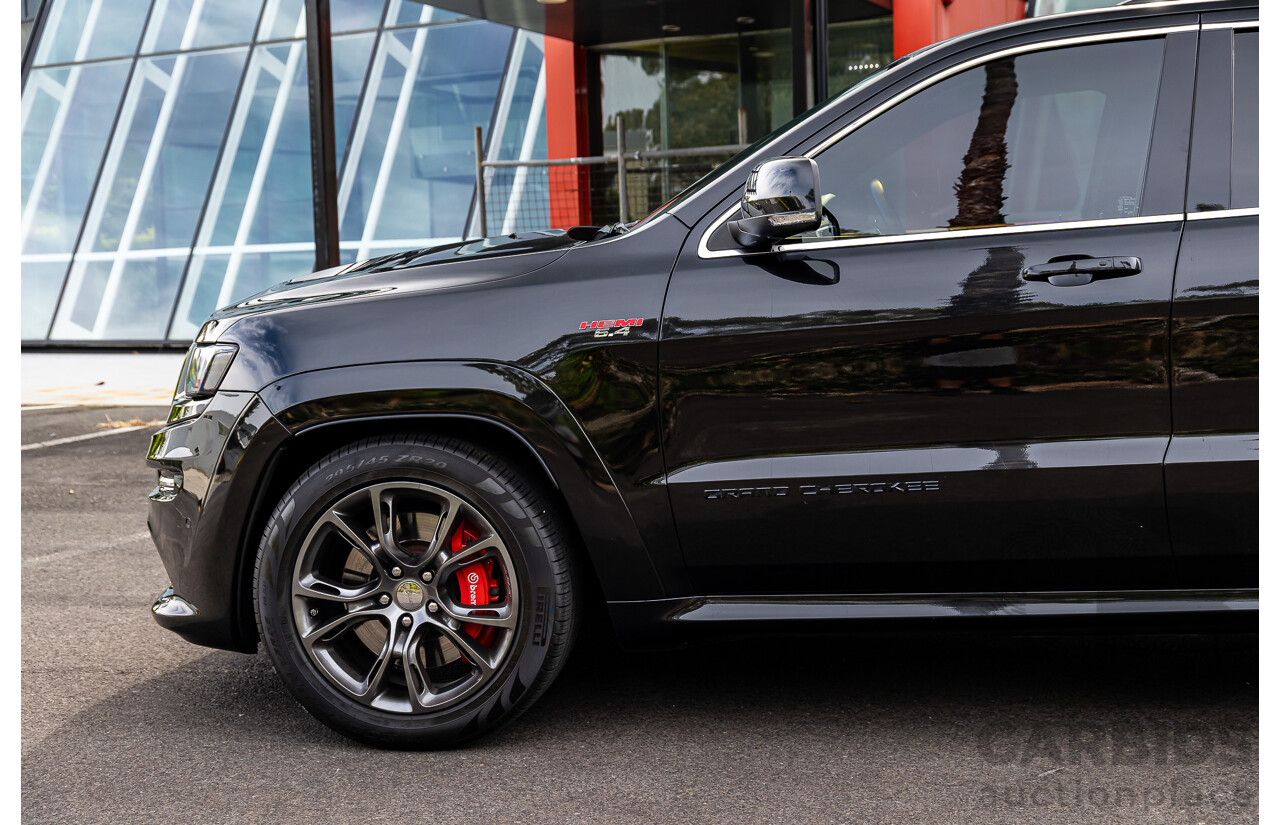1/2015 Jeep Grand Cherokee SRT 8 (4x4) WK MY15 4d Wagon Brilliant Black Pearl Hemi V8 6.4L
