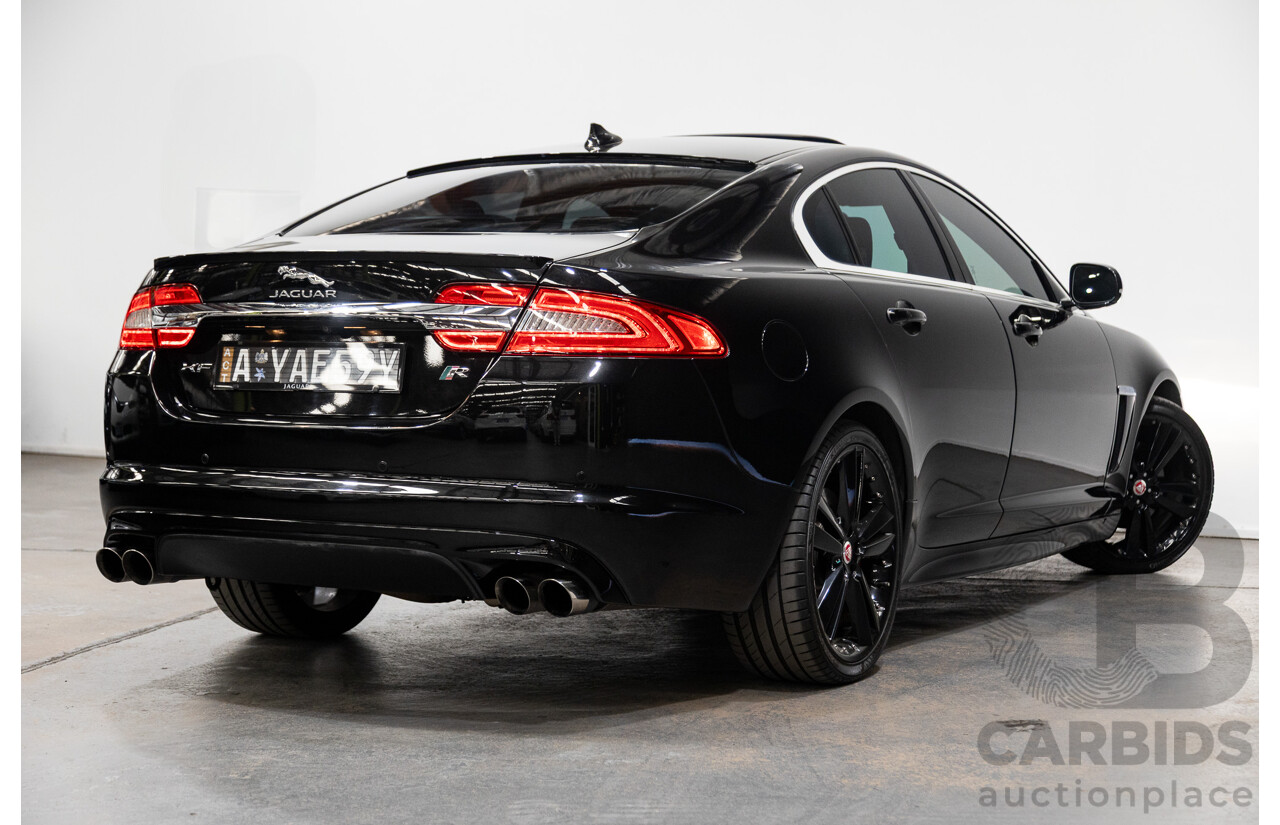 10/2014 Jaguar XF 2.0 Luxury MY15 4d Sedan Ultimate Black Metallic Turbo 2.0L