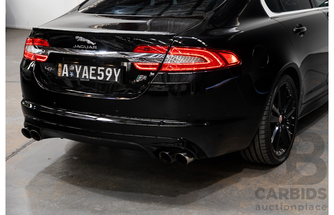 10/2014 Jaguar XF 2.0 Luxury MY15 4d Sedan Ultimate Black Metallic Turbo 2.0L