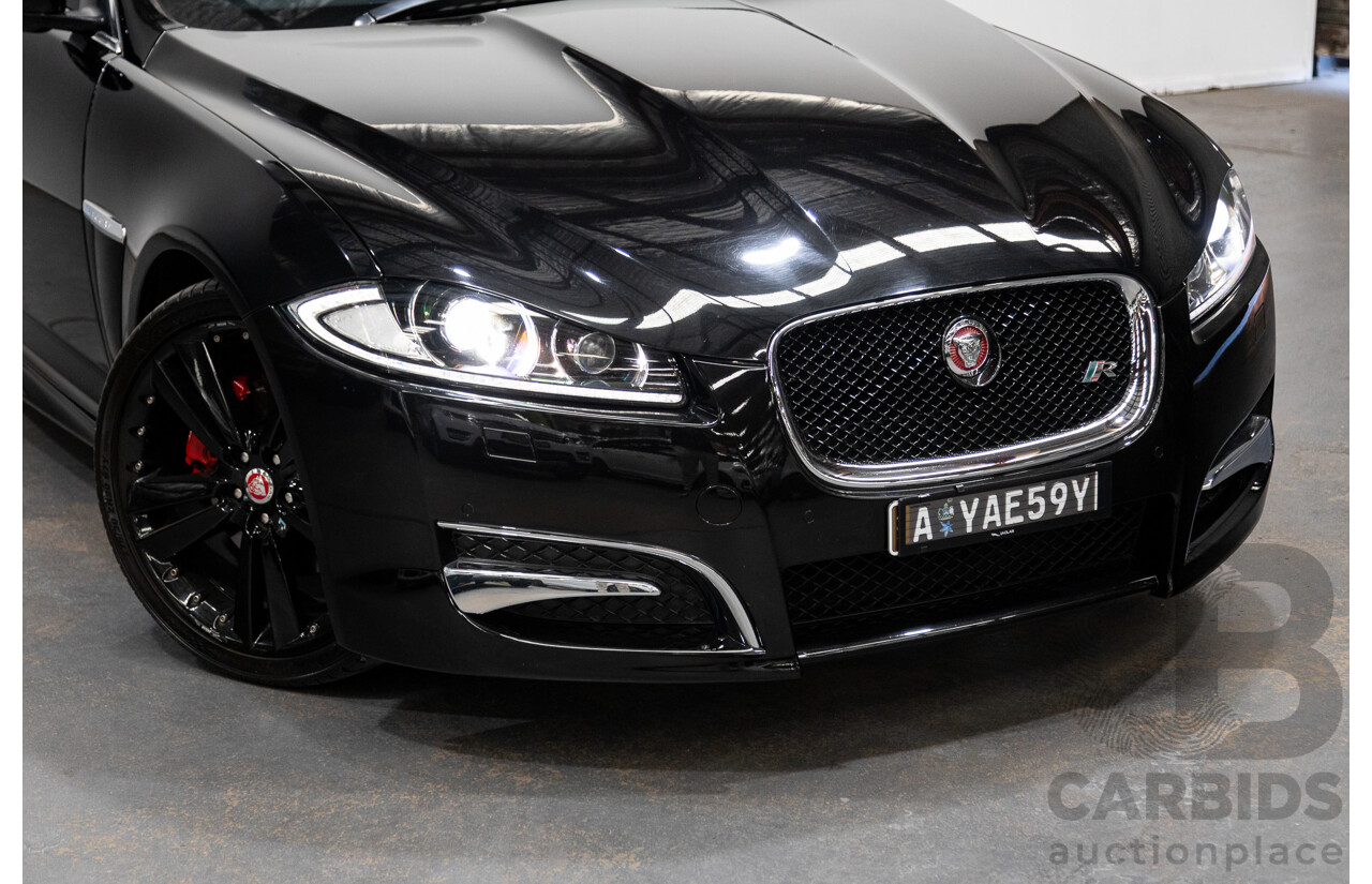 10/2014 Jaguar XF 2.0 Luxury MY15 4d Sedan Ultimate Black Metallic Turbo 2.0L